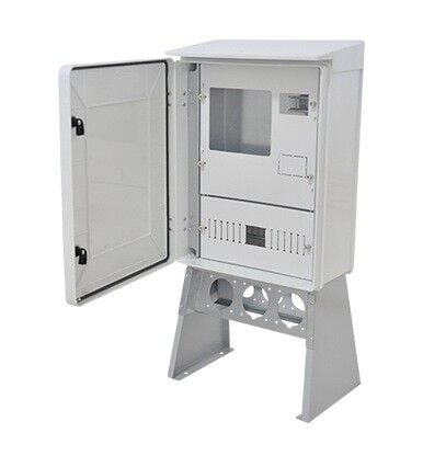 400x500x195 mm Harici Tip Şantiye Panosu (Trifaze Sayaç + 23 Sigorta + 6 Priz)