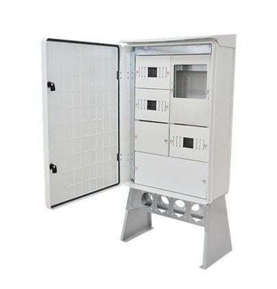 500x700x220 mm Harici Tip Şantiye Panosu (Trifaze Sayaç+27 Sigorta+Kompakt+10 Priz)