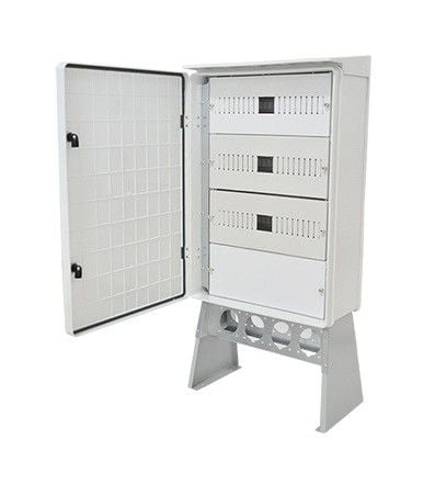 500x700x220 mm Harici Tip Şantiye Panosu (60 Sigorta+Klemens+10 Priz)