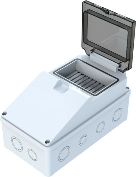 120x220x110 mm Boş Kombinasyon Kutusu (5 Sigorta Kapasiteli)