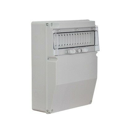 220x280x120 mm Boş Kombinasyon Kutusu (9 Sigorta Kapasiteli)