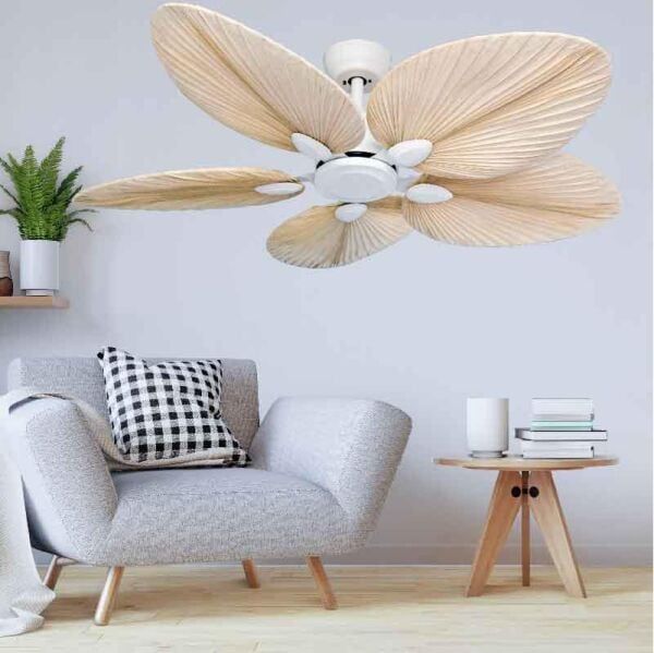 Kaşkar-Taflan T52045 Uzaktan Kumandalı Beyaz Tavan Vantilatörü