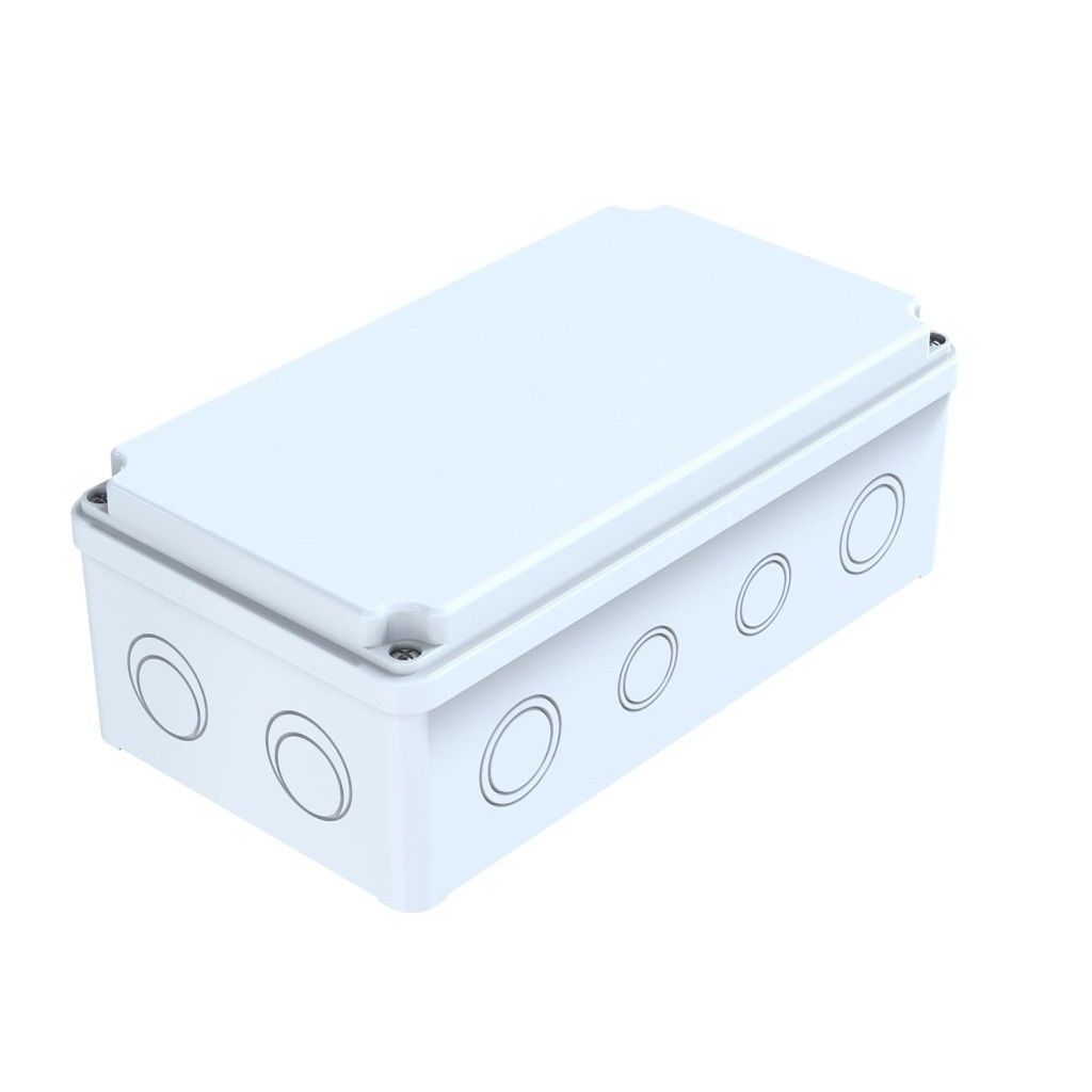 120x220x80 mm Sıva Üstü Opak Kapaklı Buat Kutusu