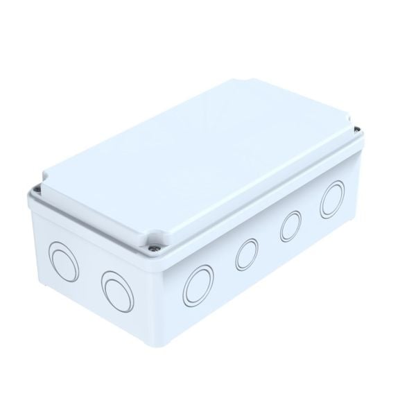 120x220x80 mm Sıva Üstü Opak Kapaklı Buat Kutusu