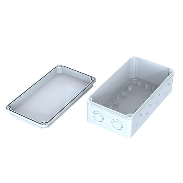 120x220x80 mm Sıva Üstü Opak Kapaklı Buat Kutusu