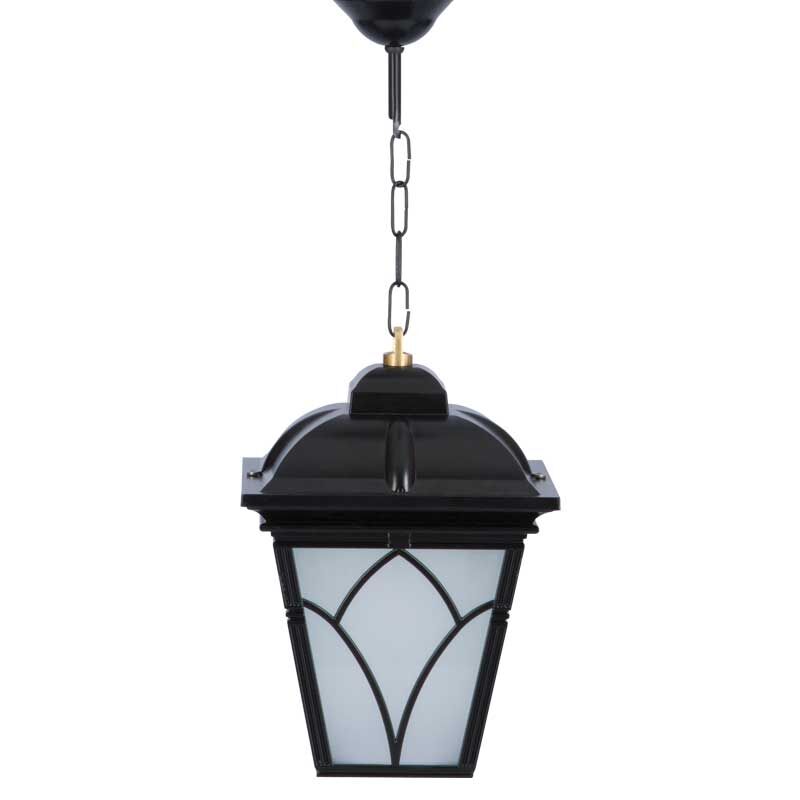 Küçük Kapaklı Alüminyum Lale Model Park Bahçe Feneri 23x50cm