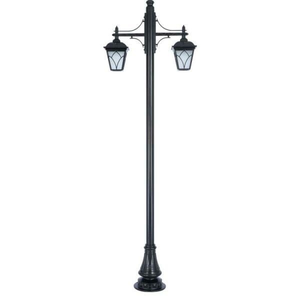 Küçük Kapaklı Alüminyum Lale Park Bahçe Aydınlatma Direği 90x280cm