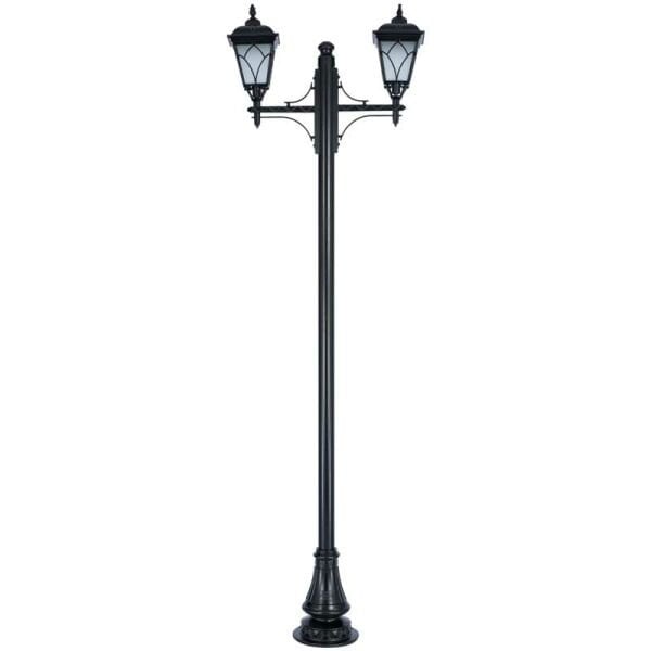 Küçük Kapaklı Alüminyum Lale Park Bahçe Aydınlatma Direği 90x270cm