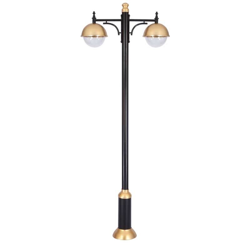 Altın Yaldız Boyalı Tas Model Park Bahçe Feneri 90x275cm