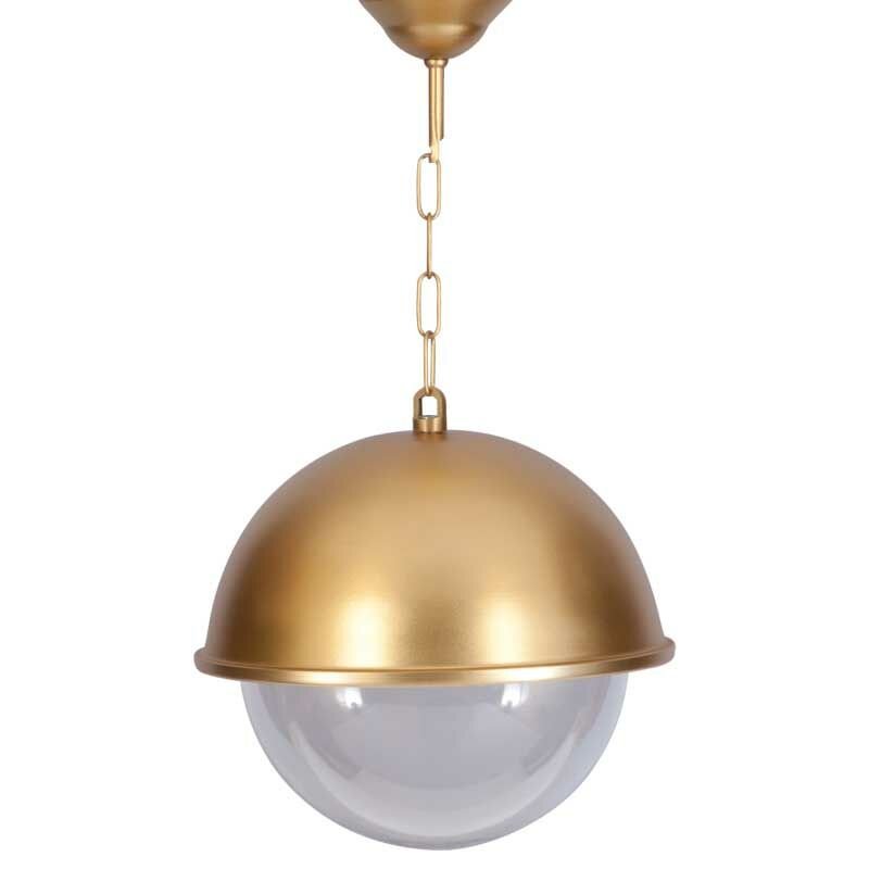 Altın Yaldız Boyalı Tas Model Park Bahçe Feneri 30x50cm