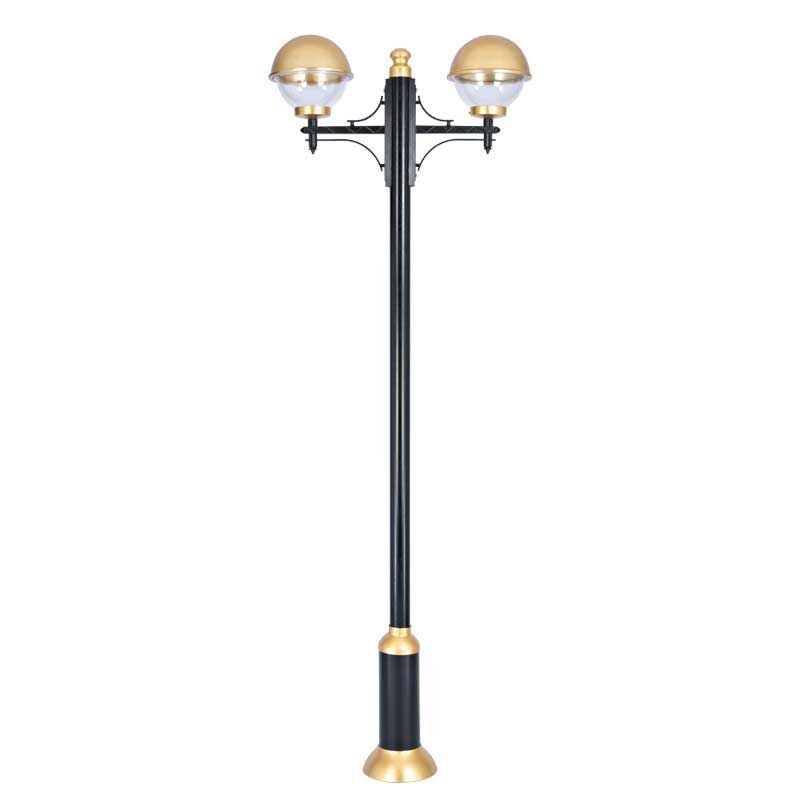 Altın Yaldız Boyalı Tas Model Park Bahçe Feneri 90x260cm