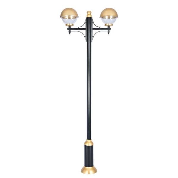 Altın Yaldız Boyalı Tas Model Park Bahçe Feneri 90x260cm