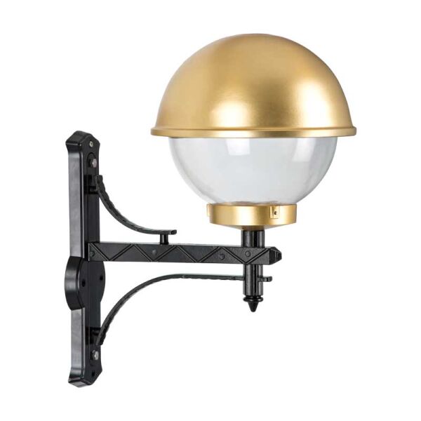 Altın Yaldız Boyalı Tas Model Park Bahçe Feneri 40x45cm