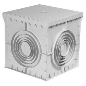 48x48x45 mm Termoplastik Yeraltı Buat, Kapaksız