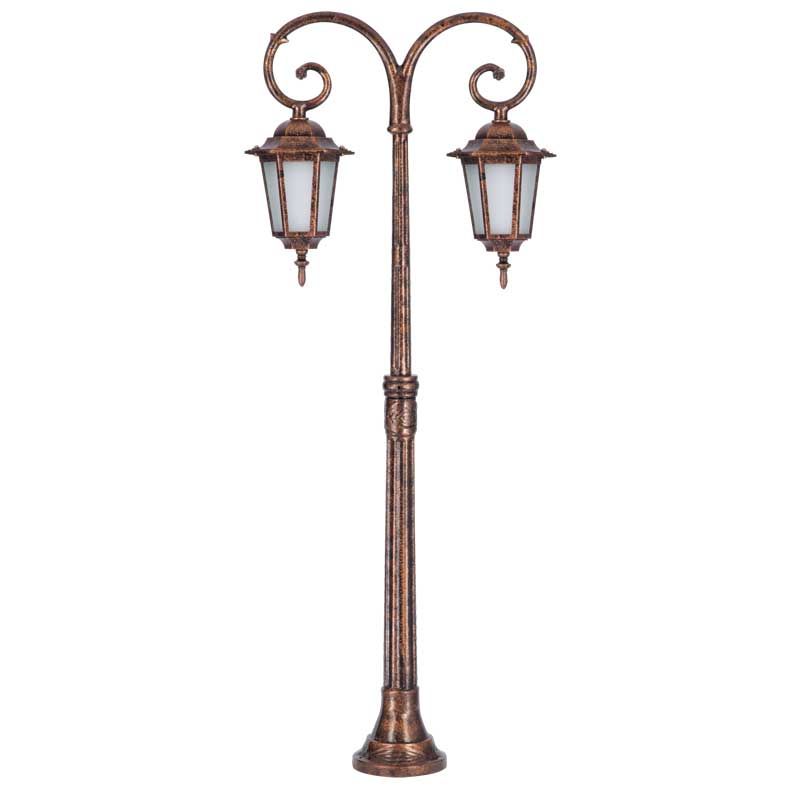 Alüminyum Küçük Altıgen Park Bahçe Feneri 56x140cm