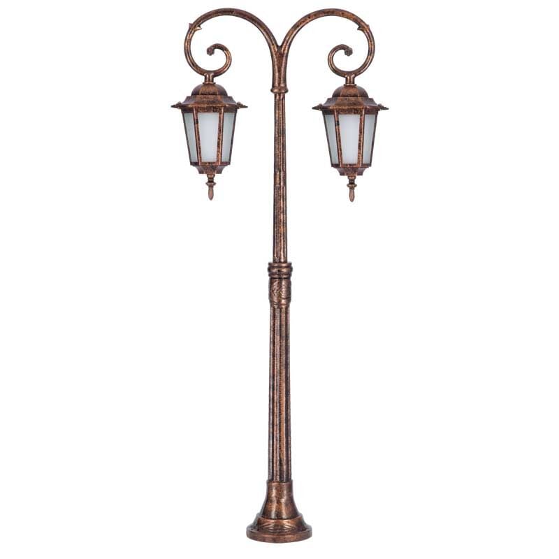 Alüminyum Küçük Altıgen Park Bahçe Feneri 56x140cm