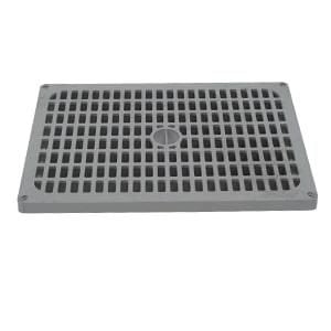 36x26x32 mm Termoplastik Yeraltı Buat İçin Izgaralı Gri kapak