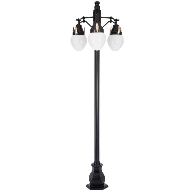 Akrilik Camlı Saçaklı Model Park Bahçe Aydınlatma Direği 85x275cm