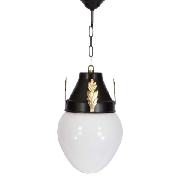 Akrilik Camlı Saçaklı Model Park Bahçe Armatür 25x60cm