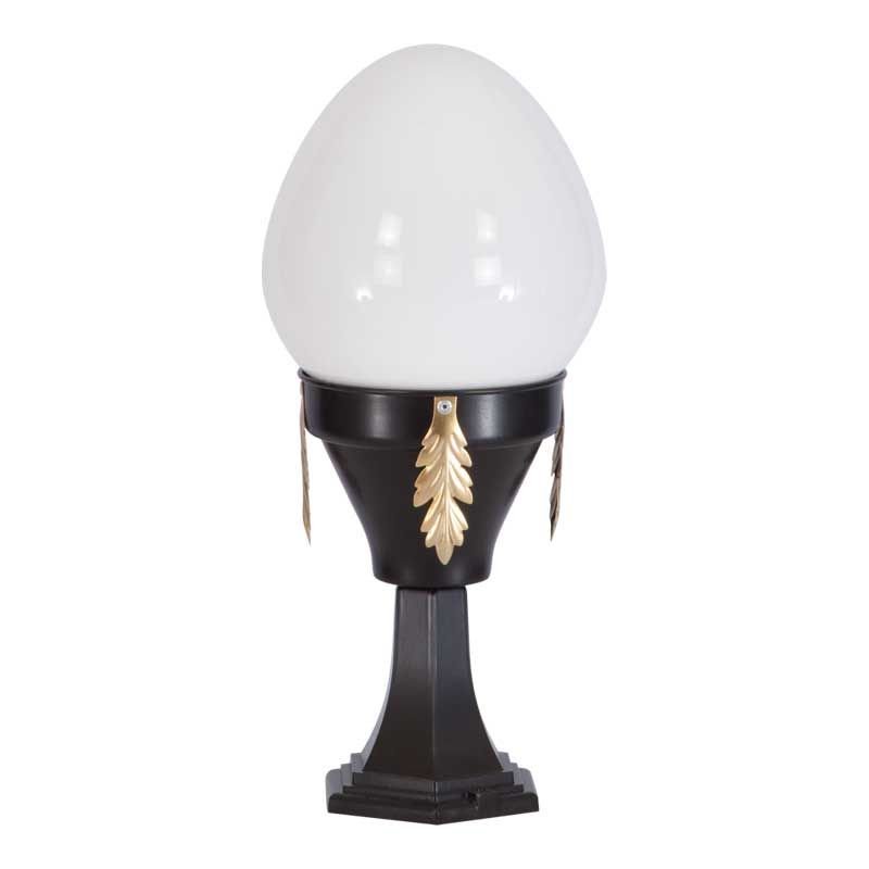 Akrilik Camlı Saçaklı Model Park Bahçe Armatür 25x56cm