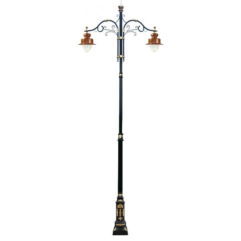 Dekoratif Park Bahçe Cadde Aydınlatma Direği 270x700cm