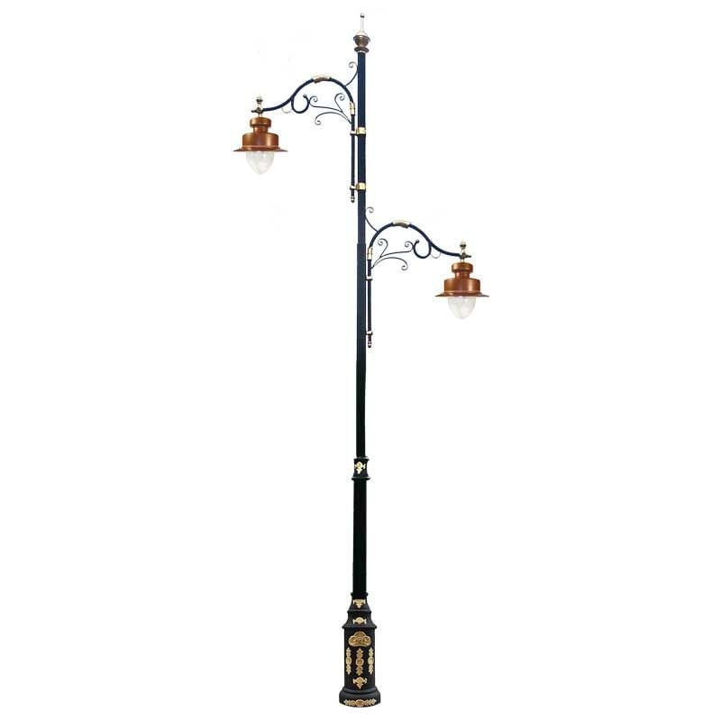 Dekoratif Park Bahçe Cadde Aydınlatma Direği 270x700cm