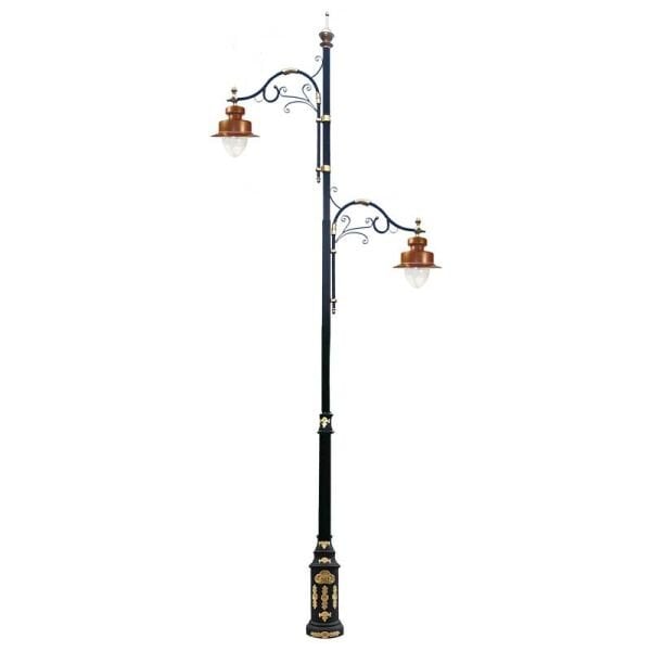 Dekoratif Park Bahçe Cadde Aydınlatma Direği 270x700cm