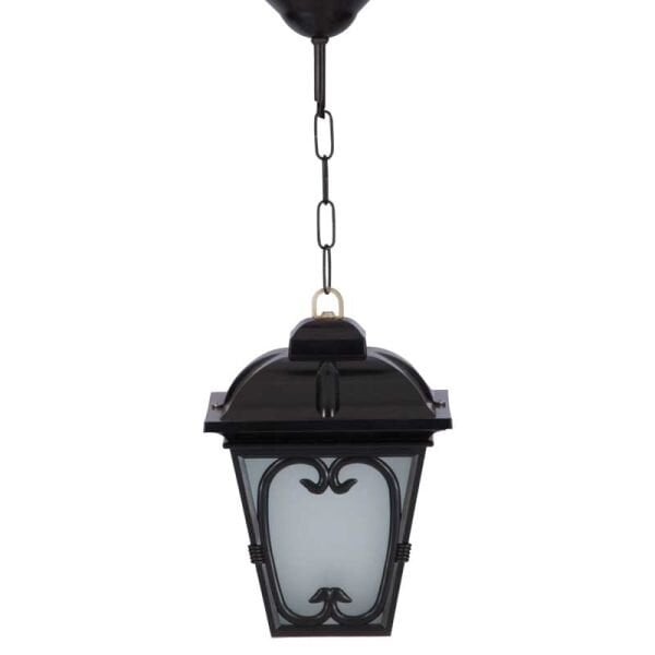 Abs Yuvarlak Hasırlı Model Park Bahçe Feneri 20x55cm