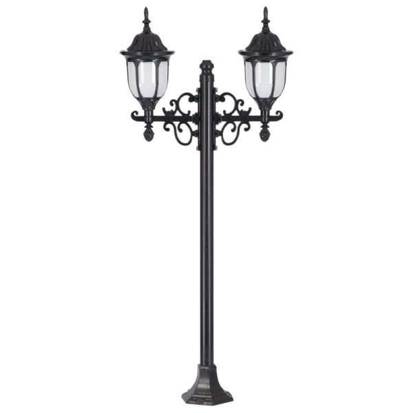 Alüminyum Çim Direkli Küçük Yuvarlak Park Bahçe Feneri 50x120cm