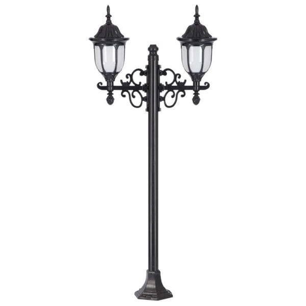 Alüminyum Çim Direkli Küçük Yuvarlak Park Bahçe Feneri 50x120cm