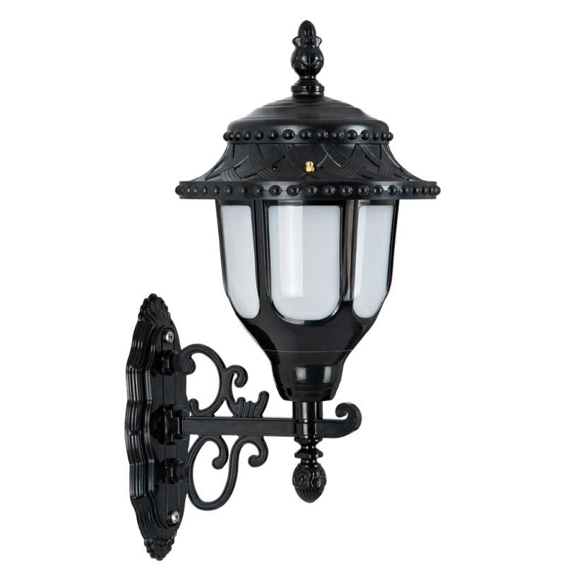 Abs Yuvarlak Hasırlı Model Park Bahçe Feneri 30x40cm