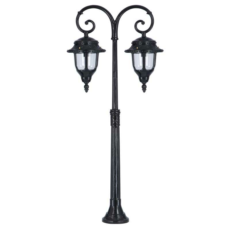 Abs Yuvarlak Hasırlı Model Park Bahçe Feneri 60x140cm