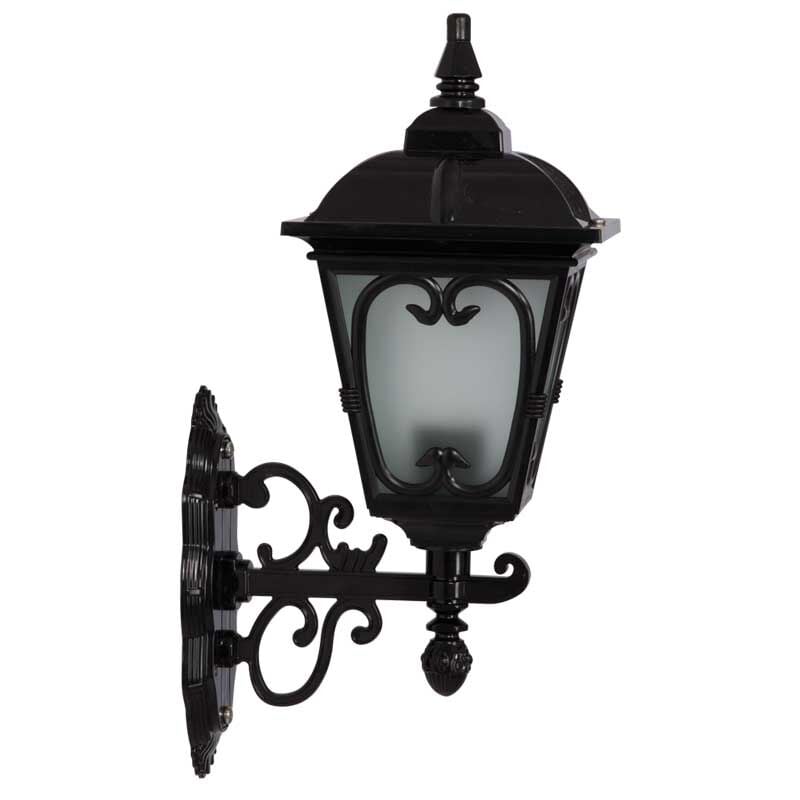 Abs Yuvarlak Hasırlı Model Park Bahçe Feneri 28x50cm