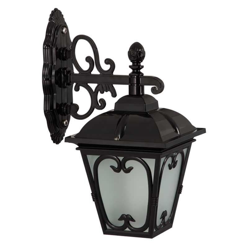 Abs Yuvarlak Hasırlı Model Park Bahçe Feneri 28x47cm