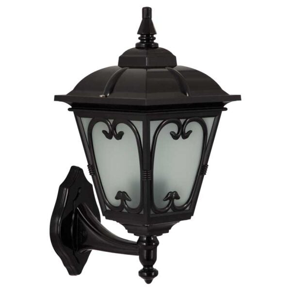 Abs Yuvarlak Hasırlı Model Park Bahçe Feneri 25x40cm