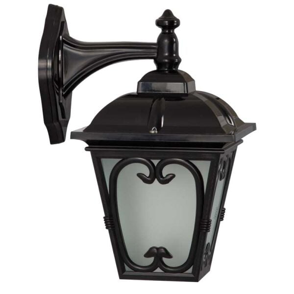 Abs Yuvarlak Hasırlı Model Park Bahçe Feneri 25x33cm