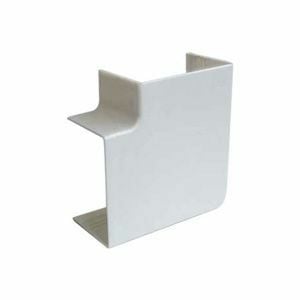 Mutlusan 60x60mm Kablo Kanalı İçin 90 L Köşe, 5 Adet