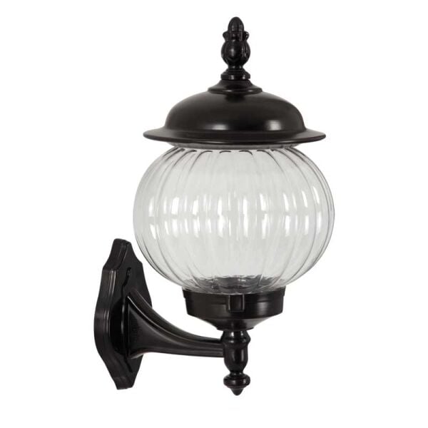 Akrilik Camlı Sıvama Şapkalı Park Bahçe Feneri 26x42cm