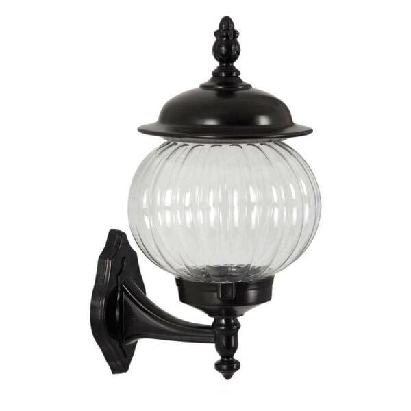 Akrilik Camlı Sıvama Şapkalı Park Bahçe Feneri 26x42cm