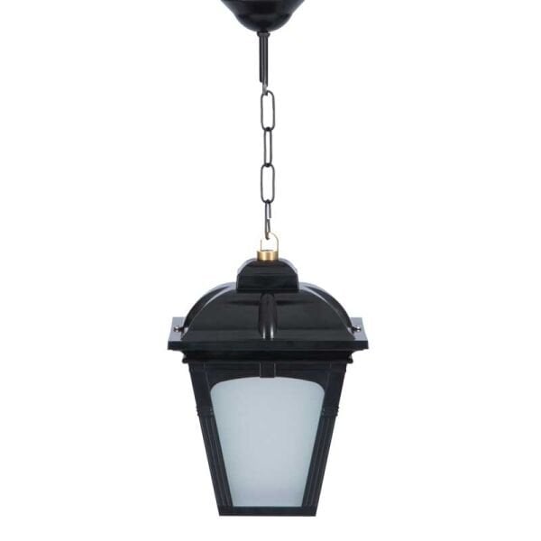 Abs Kare Büyük Boy Park Bahçe Feneri 20x50cm