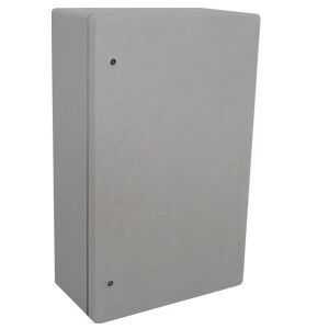 500 x 800 x 255 mm Galvaniz Taban Saclı Polyester Pano, Ip 54