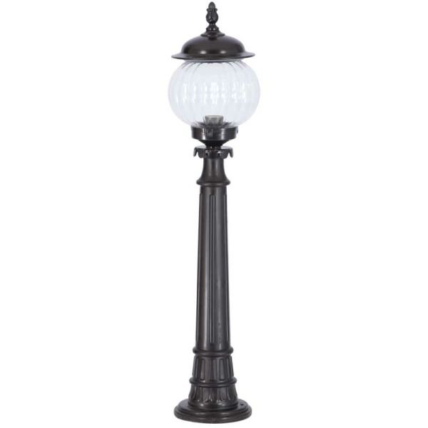 Akrilik Camlı Sıvama Şapkalı Park Bahçe Feneri 23x100cm