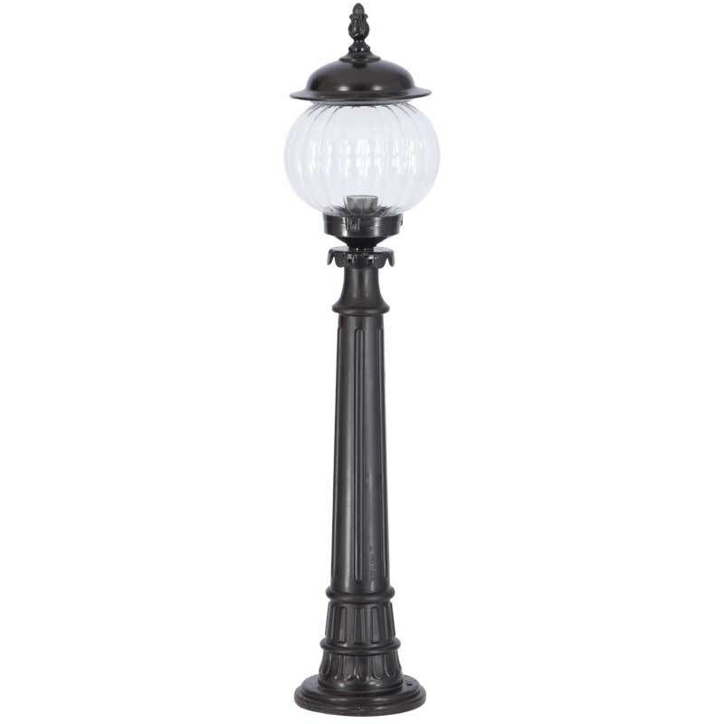 Akrilik Camlı Sıvama Şapkalı Park Bahçe Feneri 23x100cm