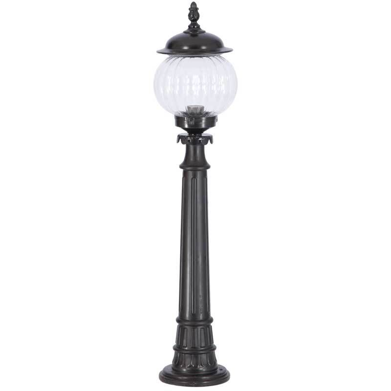 Akrilik Camlı Sıvama Şapkalı Park Bahçe Feneri 23x100cm