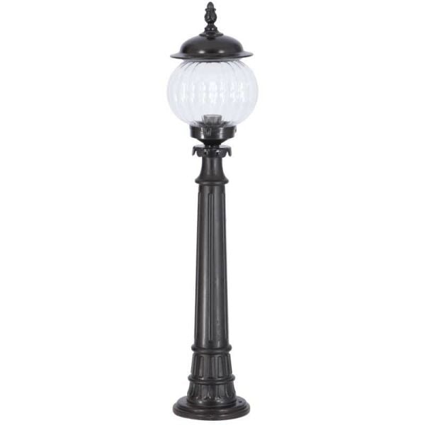 Akrilik Camlı Sıvama Şapkalı Park Bahçe Feneri 23x100cm