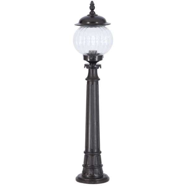 Akrilik Camlı Sıvama Şapkalı Park Bahçe Feneri 23x100cm