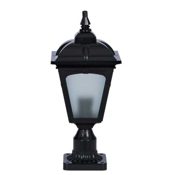 Abs Kare Büyük Boy Park Bahçe Feneri 20x45cm