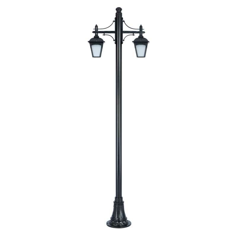 Abs Kare Büyük Boy Park Bahçe Aydınlatma Direği 80x280cm