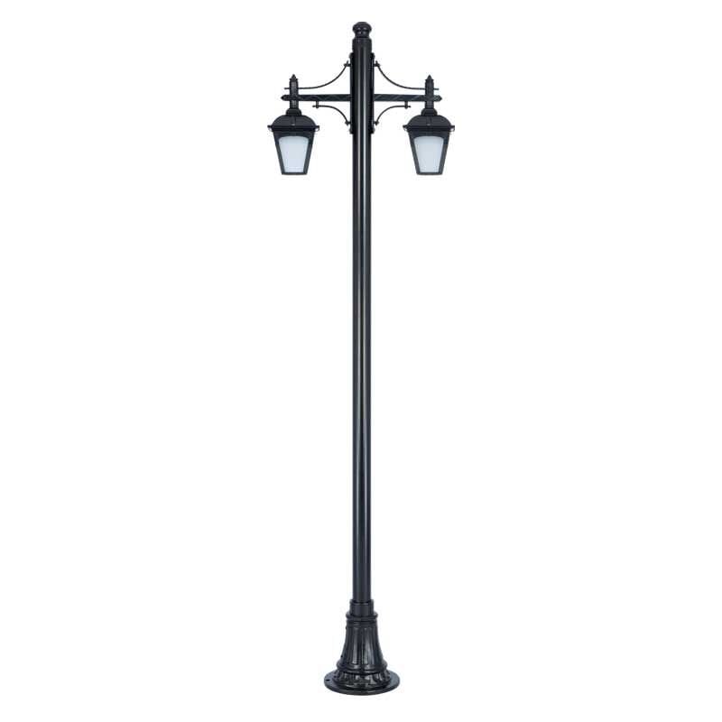 Abs Kare Büyük Boy Park Bahçe Aydınlatma Direği 80x280cm