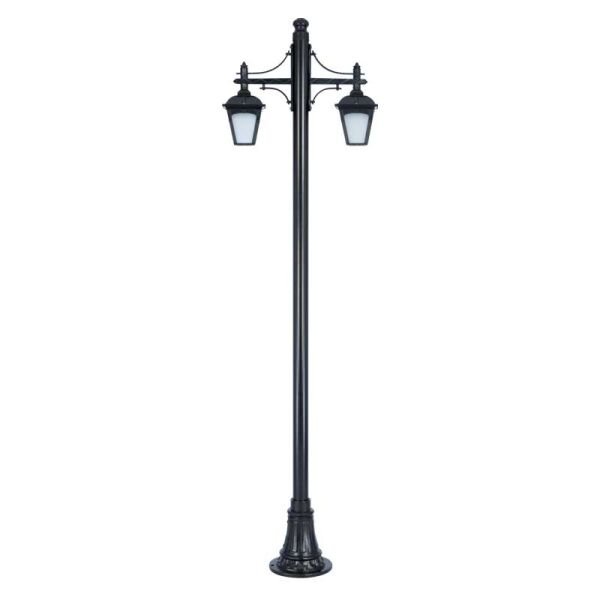 Abs Kare Büyük Boy Park Bahçe Aydınlatma Direği 80x280cm